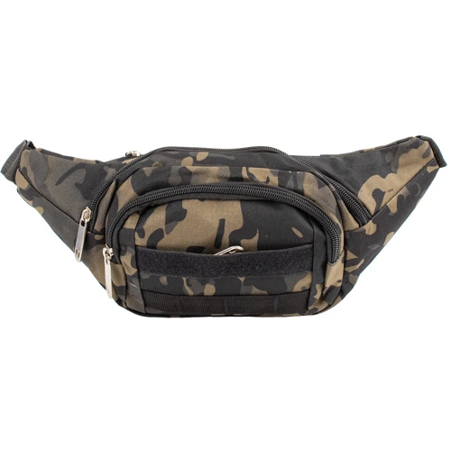 Чоловіча поясна сумка Valiria Fashion хакі (5DETBP712-9): Застібка Молния