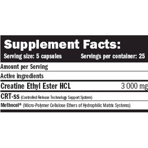 Креатин Amix CEE Creatine Ethyl Ester 350 caps / 70 servings: Пол Унисекс