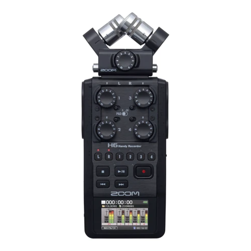 Цифровой диктофон ZOOM H6 BLK (286610)