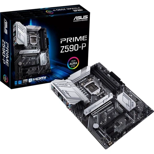 ASUS PRIME Z590-P: Оперативна пам'ять 4xDDR4 5133 МГц, до 128 ГБ