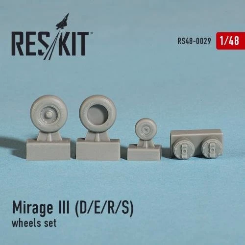 Смоляні колеса RESKIT для літака Mirage III (D/E/R/S) RS48-0029