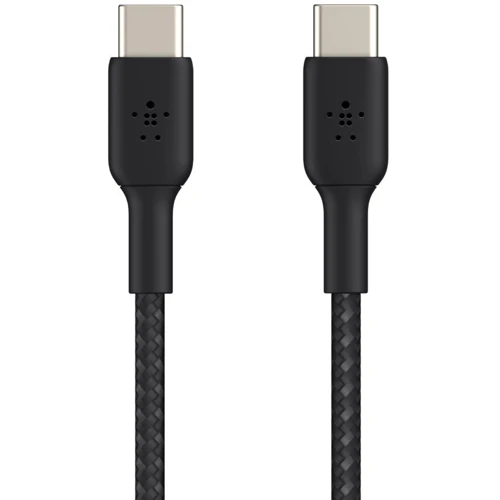 Кабель Belkin Cable USB-С to USB-С Braided 1m Black (CAB004BT1MBK): Довжина 1 м