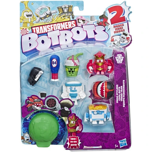 Transformers Hasbro Набор из 8-ми трансформеров Ботботс TRA Botbots 8PK Swag Stylers E3494_E4148 фото 3