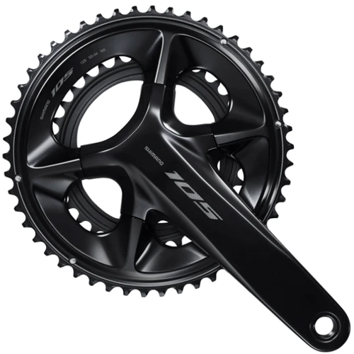 Шатуни Shimano FC-R7100 105, Hollowtech II 175мм 50Х34, без каретки (IFCR7100EX04)