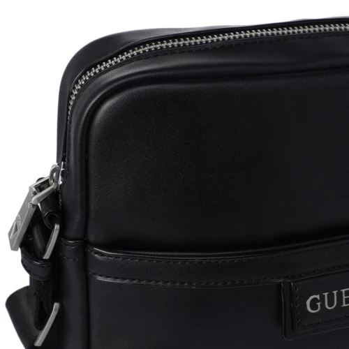 Мужская сумка через плечо Guess Scala Top Zip Crossbody Flat черная (HMSCLAP1358-BLA): Тип Сумки