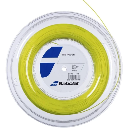 Струна Babolat RPM rough yellow бобина 1.25 мм 200 м (243140-113)