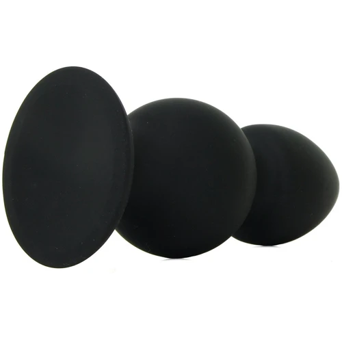 Анальная пробка Tom of Finland Weighted Silicone Anal Plug, 12.7x5.7 см