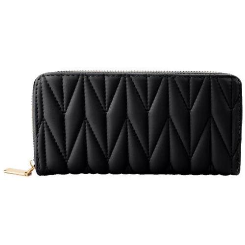 Жіночий гаманець Valiria Fashion чорний (5DETAAB006-black): Формат гаманця Горизонтальный