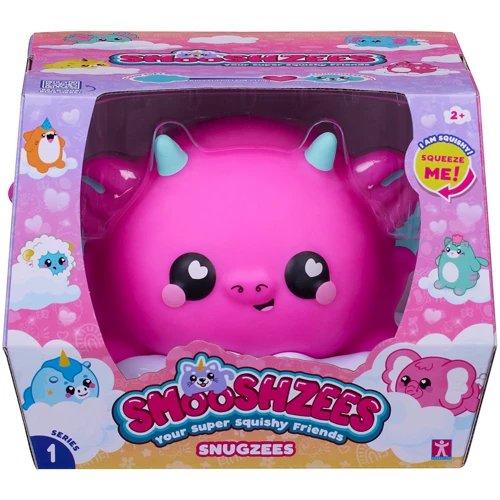 Коллекционная игрушка-антистресс Smooshzees серии Snugzees Дракон Динки (8236) фото 7