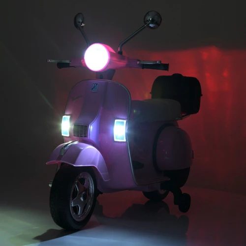 Детский электромотоцикл скутер Bambi Racer VESPA синий (M 4939EL-4): Рекомендуемый возраст от 3 лет до 8 лет