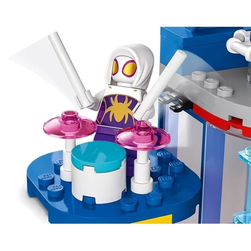 Конструктор LEGO Super Heroes Marvel Spidey Паутинная штаб-квартира команды Паука 193 детали (10794) фото 11