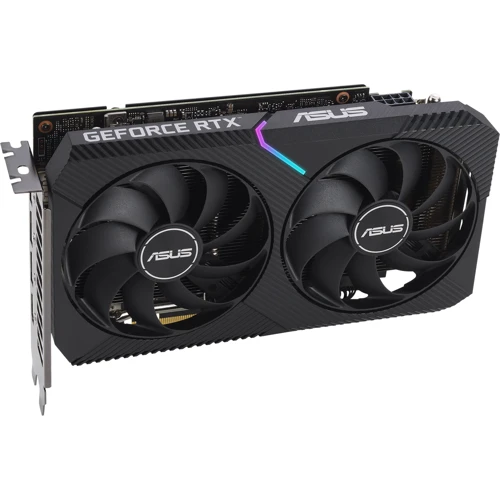 Видеокарта ASUS GeForce RTX3060 12Gb DUAL OC (DUAL-RTX3060-O12G-V2): Объем памяти, Гб 12