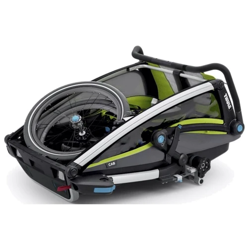 Коляска мультиспортивна Thule Chariot Cab2 Chartreuse TH10204003: Ширина шасі 80 см