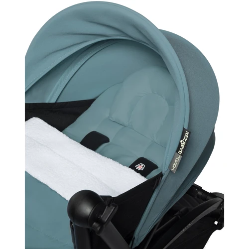 Комплект цветной Babyzen YOYO Plus 6+ (капюшон, матрасик) Aqua/Морская волна (BZ10104-13)