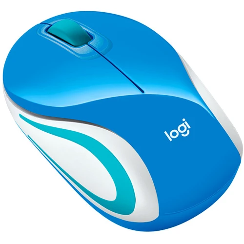 Мышь Logitech M187 Wireless Mini Mouse (Blue) (910-002733)