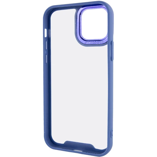 Чохол для iPhone Epik TPU+PC Lyon Case Blue для iPhone 13 Pro Max: Тип чохла накладка на заднюю часть