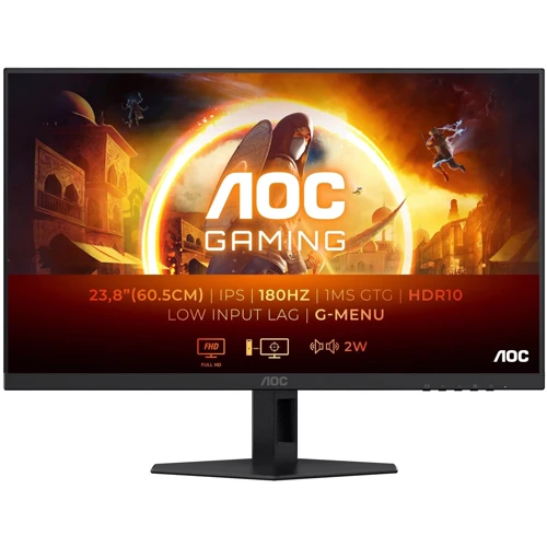 Монитор AOC 24G4XE: Покрытие экрана матовое