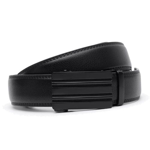 Мужской ремень Borsa Leather черный (V1GKX01-black)