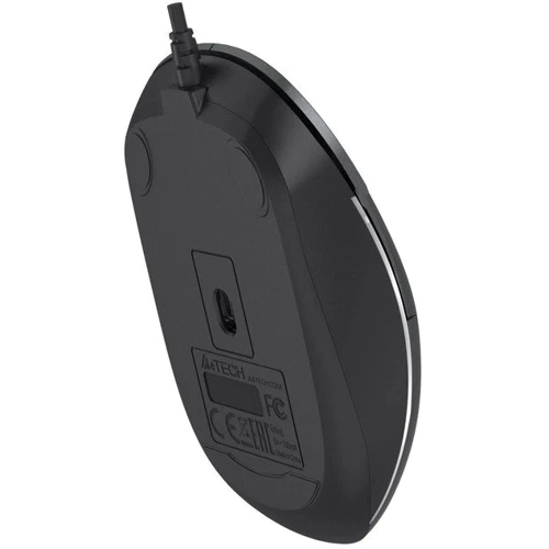 Мышь A4Tech FM26S USB Smoky Grey: Длина кабеля 1.5 м