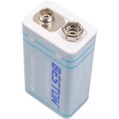 Beston 9V USB Type-C 1000mah Li-ion (9VC-10VC/AA620289): Тип CR-9V (Крона)