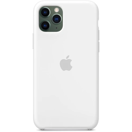 Чохол для iPhone Apple Silicone Case White (MWYL2) for iPhone 11 Pro: Тип чохла накладка на задню частину