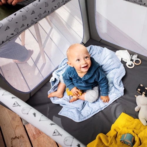 Манеж Hauck Sleep N Play SQ Nordic Grey фото 3
