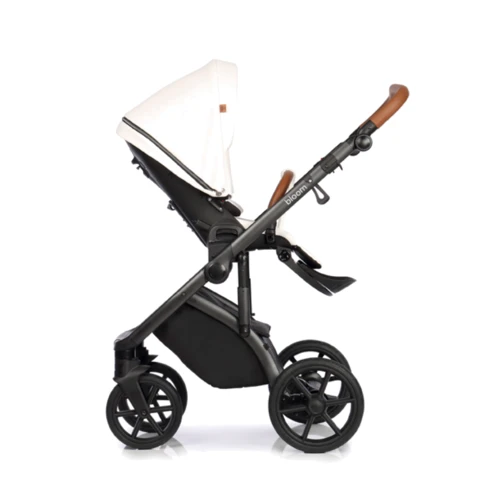 Универсальная коляска 2 в 1 Roan Bloom 9023-RB-05, Caramel White, белый: Тип коляски Универсальная коляска (2-в-1)