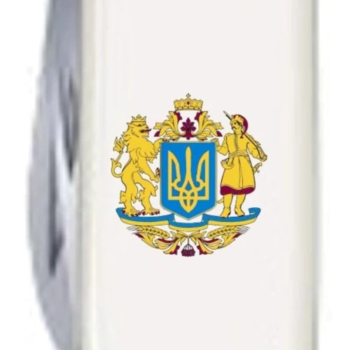 Мультитул Victorinox Spartan Ukraine 91мм/12 функцій/білий /Великий Герб України (1.3603.7_T0400u): Кількість інструментів 12