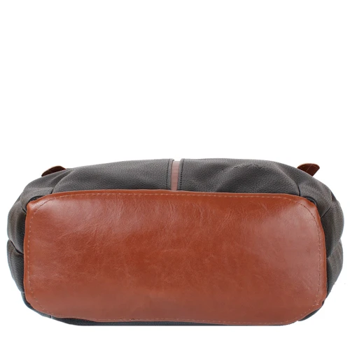 Женская сумка тоут Laskara черная (LK10186-black): Тип ручки Со съемным ремнем, Длинная ручка, С двумя ручками, Плечевой ремень