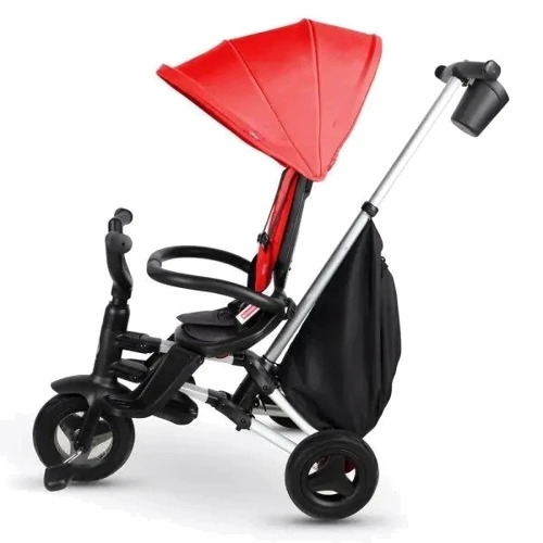 Велосипед Qplay Nova Rubber Red складной трехколесный детский (S700Red+Rubber) фото 8