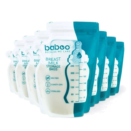 Пакети для зберігання грудного молока Baboo 25 шт. (2-005): Виробник Baboo