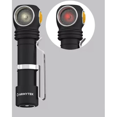 Ліхтар туристичний Armytek Wizard C2 WR Marnet USB RED&White (F06901C): Кількість режимів 10