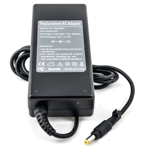Зарядное устройство PowerPlant HP 220V 19V 90W 4.74A 4.8*1.7 HP90F4817 (VPA-87-APP-C)