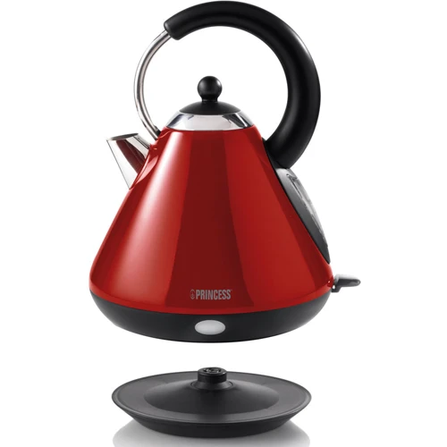 Електрочайник Princess 233022.222 Red: Колір червоний Чорний
