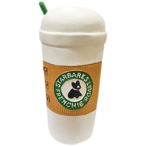 Игрушка для собак Croci Coffe Take Away с пищалкой 18 см (C6098274)