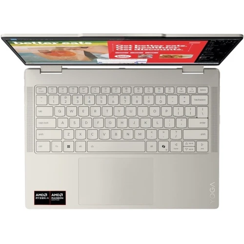 Ноутбук Lenovo Yoga 7 2-in-1 14AKP10 Seashell (83JR007HRA) UA