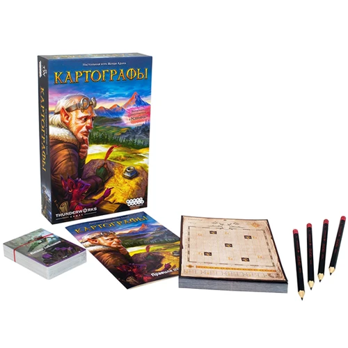 Настольная игра Hobby World Картографы (915214) (4630039152140): Вид логические