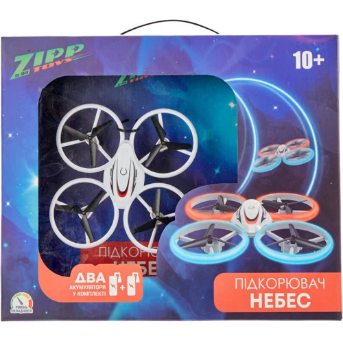 Квадрокоптер ZIPP Toys Покоритель небес с дополнительным аккумулятором Белый: Тип гаджета Квадрокоптеры