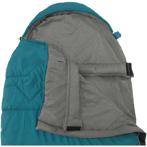 Спальный мешок Outwell Pine Prime/-1°C Turquoise Left (230345): Назначение трехсезонный
