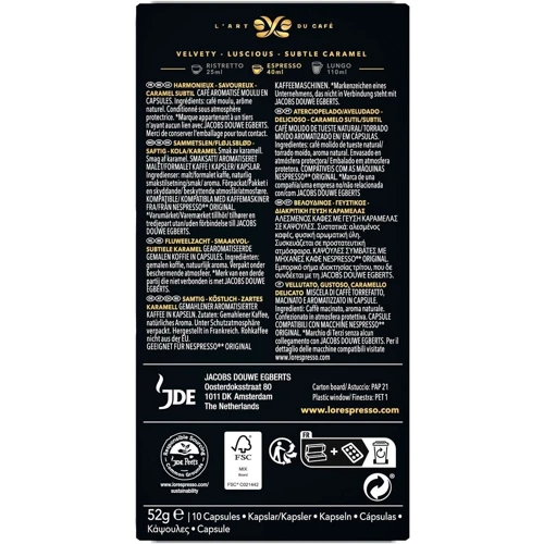Кава в капсулах L'OR Espresso Caramel шоубокс 100х5.2 г (8711000488287) фото 6