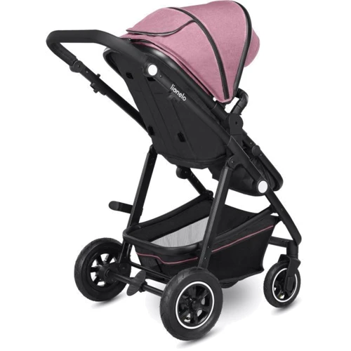 Коляска 2 в 1 Lionelo Amber Pink Rose: Ширина шасси 60