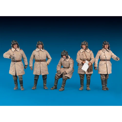 Збірна модель MiniArt Радянський легкий танк T-70M з екіпажем, спеціальна версія (MA35194)