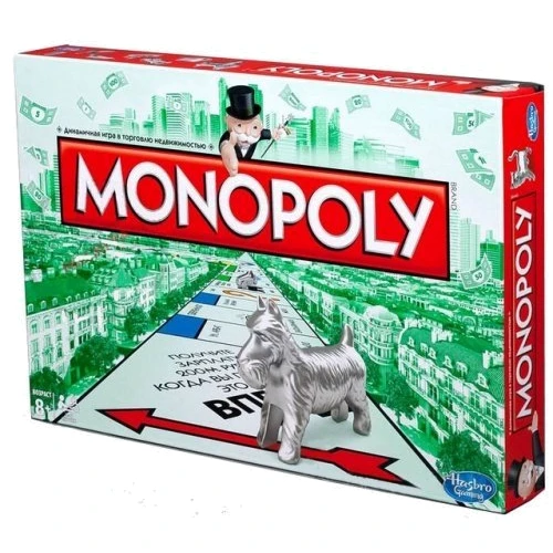 Настільна гра Hasbro, Monopoly російською мовою (00009r)