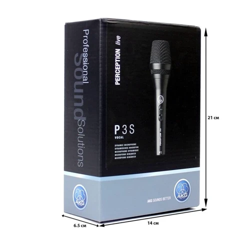 Инструментальный Микрофон AKG Perception P3 S (225120): Тип Инструментальные