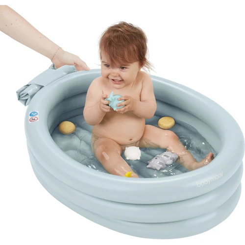 Надувная ванночка Babymoov Aqua Dots голубая (A019410) фото 3