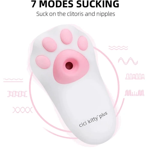 Вакуумный клиторальный стимулятор Otouch CiCi Kitty Plus с вибрацией