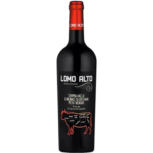 Вино Lomo Alto Tempranillo-Cabernet Sauvignon-Petit Verdot красное 0.75 л (WHS8436570000133)