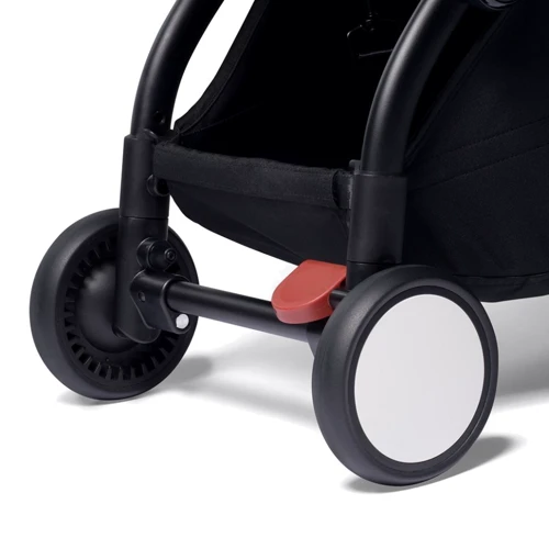 Шасі чорне Babyzen YOYO² з комплектом Plus 6+ (капюшон, матрацик) + комп.люлька Toffee/Карамельний фото 3