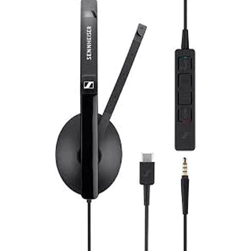 Наушники Sennheiser SC 135 USB-C / 3.5mm Mono (508355): Чувствительность (дБ) 115