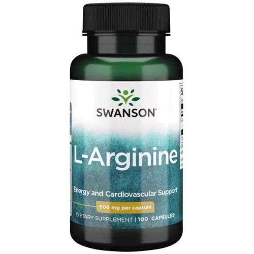 Swanson L-Arginine 500 mg Л-аргинин 100 капсул